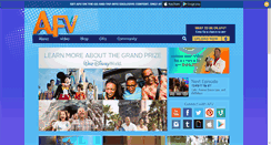 Desktop Screenshot of afv.com